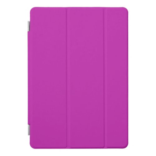 Solid color neon purple iPad pro cover