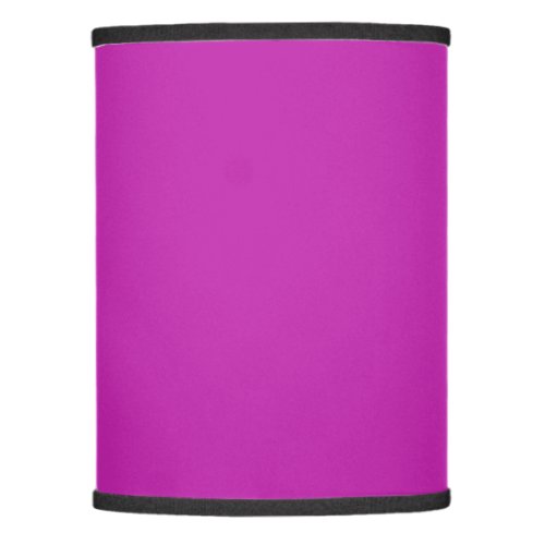 Solid color neon purple lamp shade