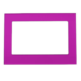Solid color neon purple magnetic frame
