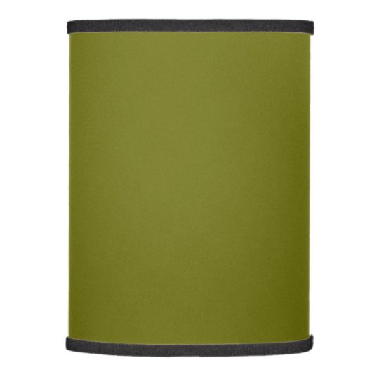 Solid color olive green lamp shade (Right)