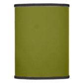 Solid color olive green lamp shade (Front)