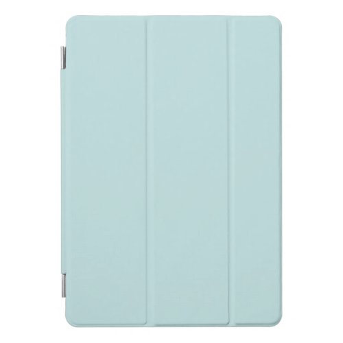 Solid color pale aqua blue iPad pro cover