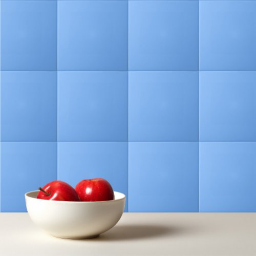 Solid color plain aero sky blue ceramic tile