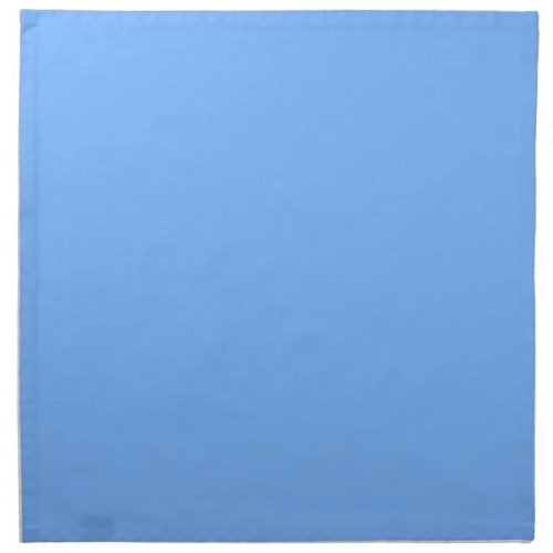 Solid color plain aero sky blue cloth napkin
