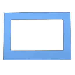Solid color plain aero sky blue magnetic frame