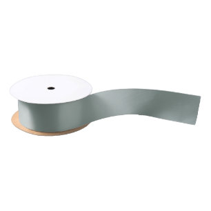 Solid color plain agave green blue satin ribbon