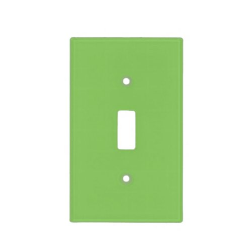 Solid color plain apple orchard pastel green light switch cover