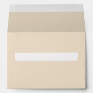 Solid color plain Champagne beige Envelope