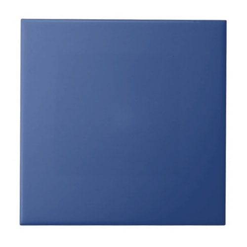 Solid color plain cool Blue Ceramic Tile