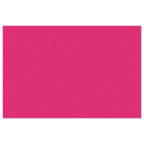 Solid color plain dark bright pink tissue paper