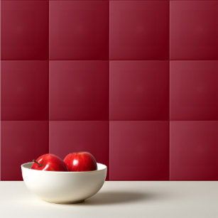  Solid color plain Garnet Red Ceramic Tile