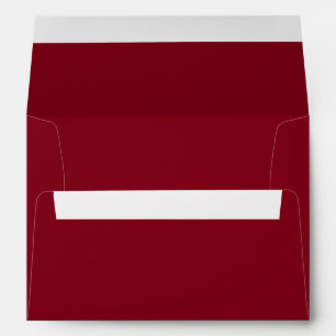 Solid color plain Garnet Red Envelope