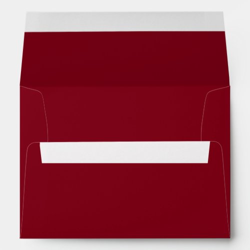  Solid color plain Garnet Red Envelope