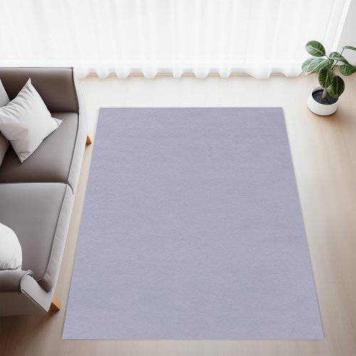 Solid color plain Languid Lavender Rug