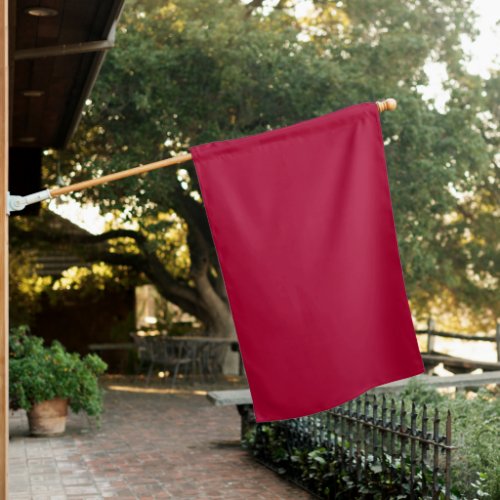 Solid color plain light maroon wine red house flag