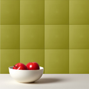 Solid color plain lime Grape Vine light green Ceramic Tile