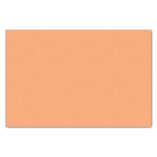 Solid color plain papaya orange tissue paper