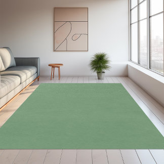 Solid color plain pastel light green Stone Green Rug