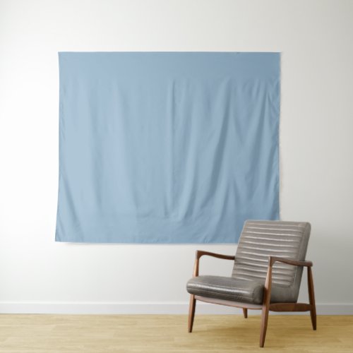 Solid color plain pastel pale blue tapestry