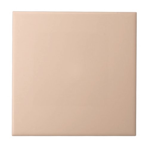 Solid color plain peach beige ceramic tile