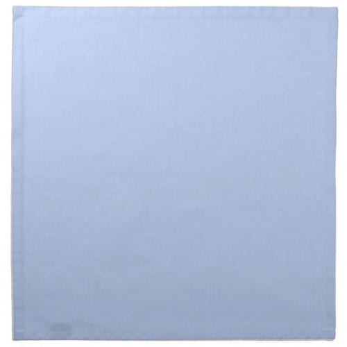 Solid color plain periwinkle light blue cloth napkin