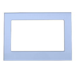 Solid color plain periwinkle light blue magnetic frame