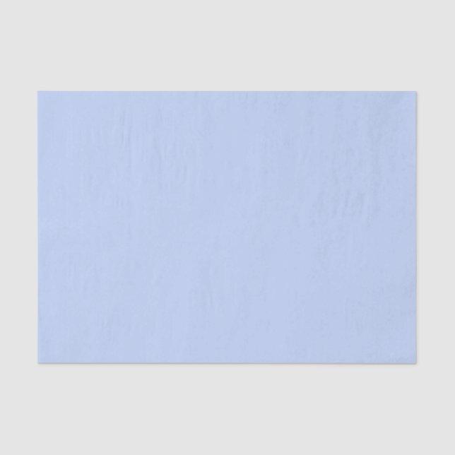 Solid color plain periwinkle light blue tissue paper (Front)