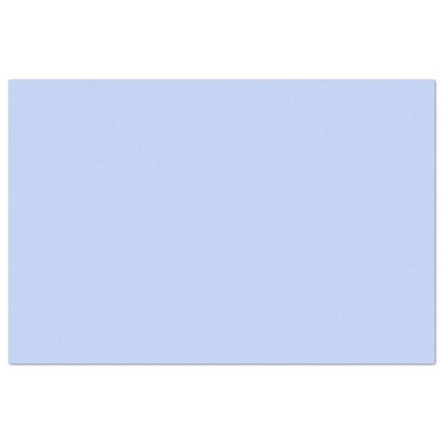 Solid color plain periwinkle light blue tissue paper