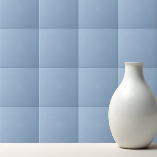 Solid color plain powder blue ceramic tile