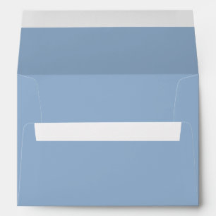 Solid color plain powder blue envelope