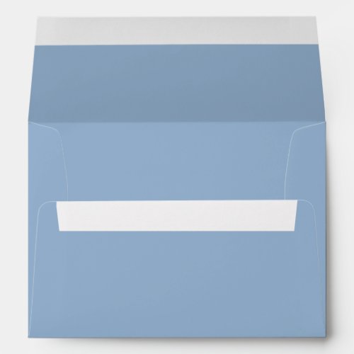 Solid color plain powder blue envelope
