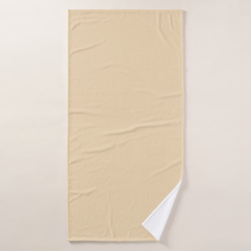 Solid color plain sand beige dutch whit bath towel