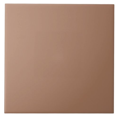 Solid color plain tan toasted almond ceramic tile