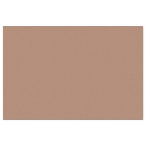 Solid color plain tan toasted almond tissue paper