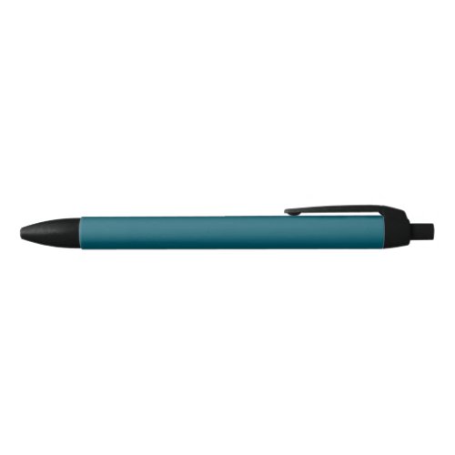 Solid color plain teal peacock black ink pen