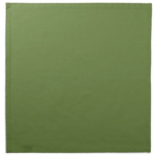 Solid color plain thyme sage green  cloth napkin