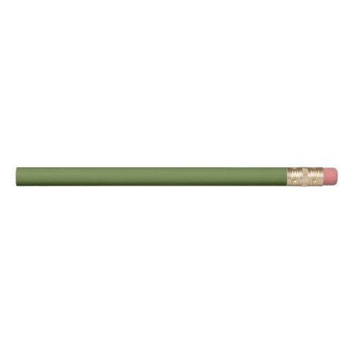 Solid color plain thyme sage green  pencil