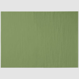 Solid color plain thyme sage green tissue paper