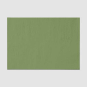Solid color plain thyme sage green tissue paper