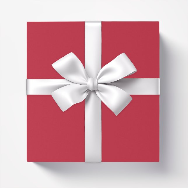 Solid color plain true red wrapping paper (Creator Uploaded)