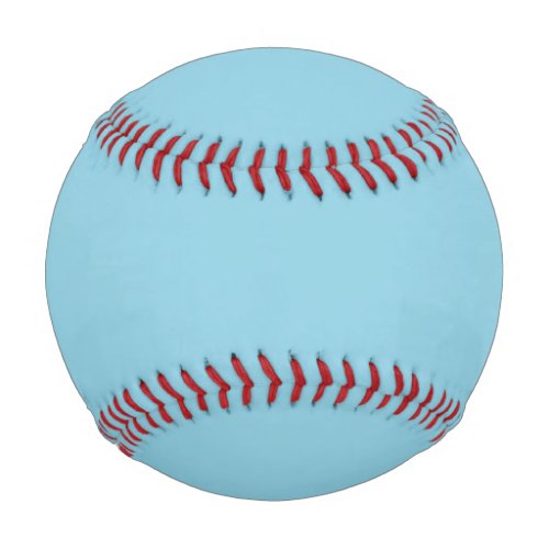 Solid color plain Winter light Blue Baseball