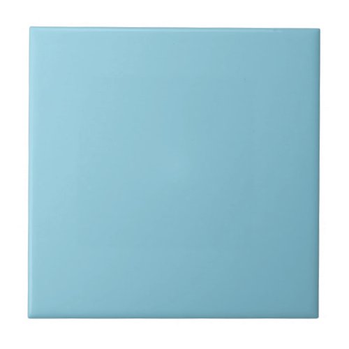 Solid color plain Winter light Blue Ceramic Tile