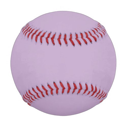 Solid color plain wisteria light purple baseball