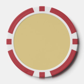 Solid Color Poker Chips by LgTshirts at Zazzle