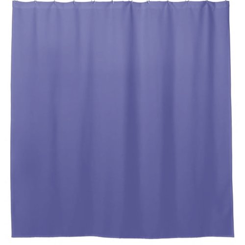 Solid Color  purple blue periwinkle Shower Curtain