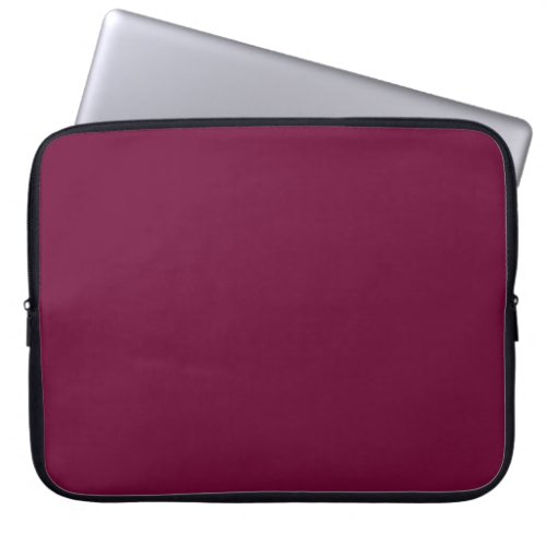 Solid color purple red laptop sleeve