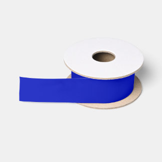 Solid Color: Royal Blue Satin Ribbon