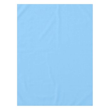 Solid Color: Sky Blue Tablecloth by FantabulousPatterns at Zazzle