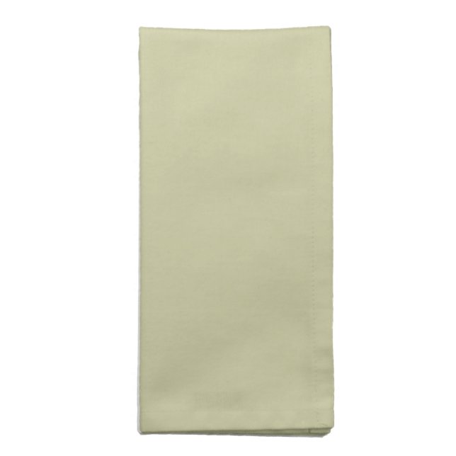 Solid Color Soft Green Cloth Napkin (Folded)