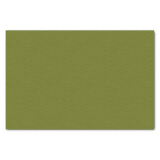 Solid Color Soft Olive Green Tissue Paper